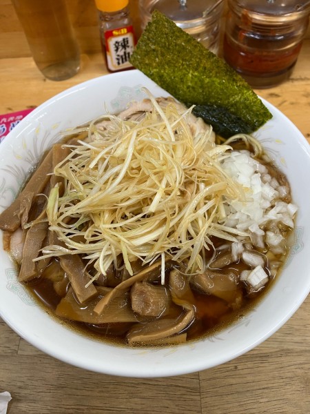 「ネギメンマチャーシューラーメン　大」@丸幸の写真