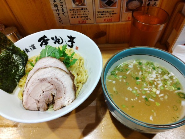 「本丸塩つけ麺」@横濱 本丸亭 新橋店の写真