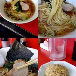 『半チャーハン ラーメン(¥850)』