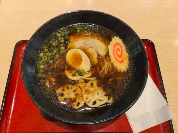 「たまり醤油らーめん  920円」@らーめん村里木 友部SA（下り）の写真