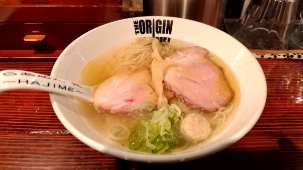 「塩らあめん_950円」@らあめん元の写真