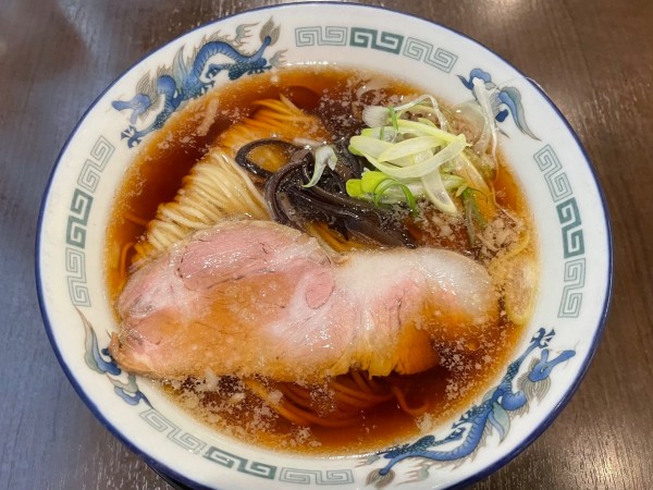 「朝らーめん（醤油）」@らーめん直方串王の写真