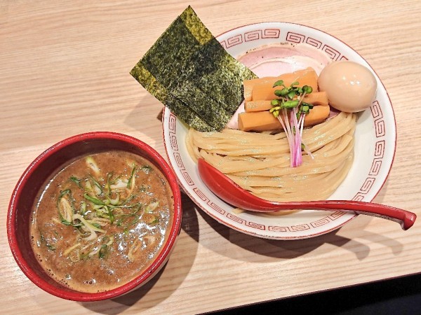 「特製濃厚煮干つけ麺」@中華そば 竹むらの写真