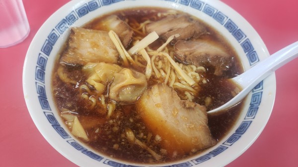 「チャーシューワンタンメン」@ラーメン富士屋 姉崎店の写真
