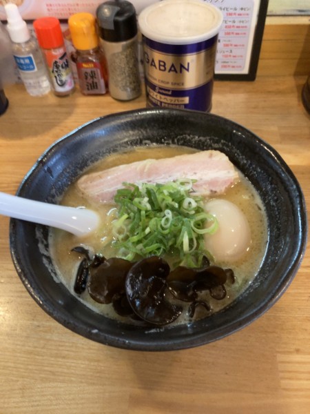 「中濃とんこつラーメン 880円」@らーめん 月の兎影の写真