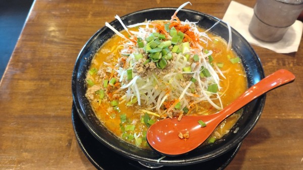 「辛味噌ラーメン」@マルキン本舗 大間野店の写真