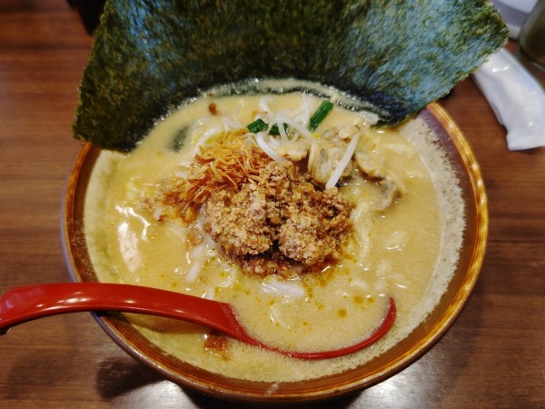 「江戸前味噌らーめん」@蔵出し味噌 麺場 田所商店 印西千葉ニュータウン店の写真