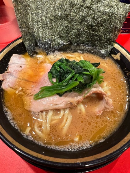 「朝ラー　のり」@横浜家系ラーメン 志田家 蒲田店の写真