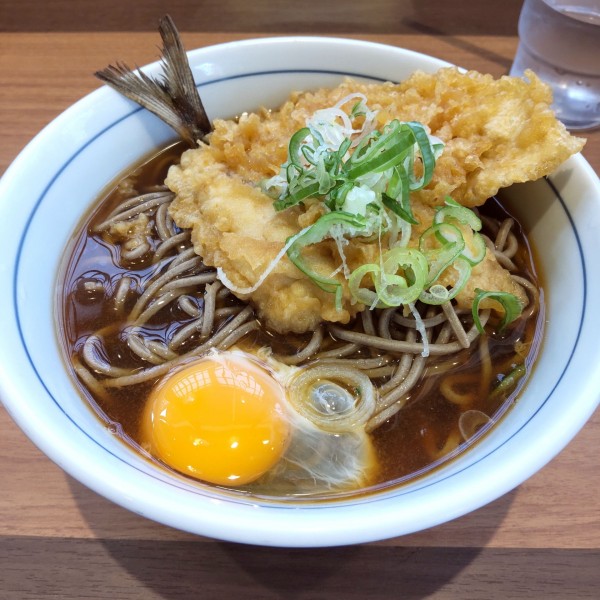 「あじ天玉（￥590）」@川村屋の写真