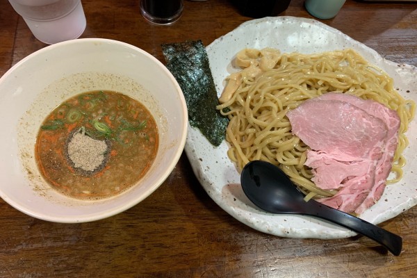 「濃厚煮干しつけ麺」@麺匠 濱星 溝の口店の写真