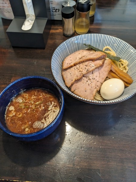 「特製しおつけめん(太麺・300g)」@らーめん こてつの写真