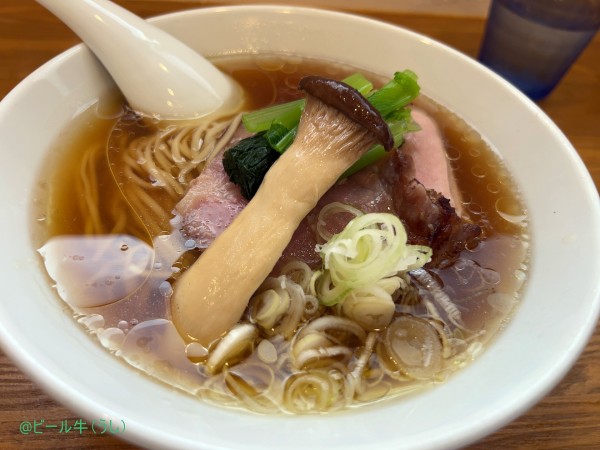 「醤油ラーメン(800円)、鶏ハム丼(400円)」@ぬまちゃんラーメンの写真