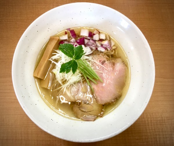 「淡麗汐蕎麦(850¥)」@麺処 花火の写真