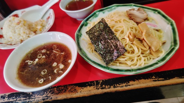 「つけめん７３０円＆チャーハン６３０円」@大門の写真
