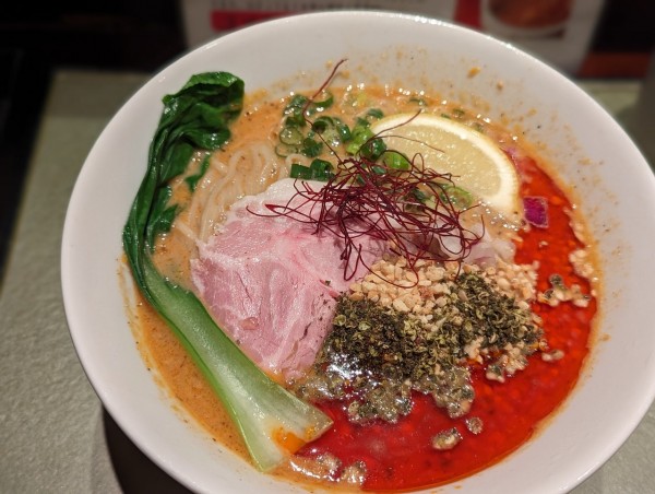 「昼夜それぞれ10食限定　繁田式冷やし担々麺」@つけ麺 繁田の写真