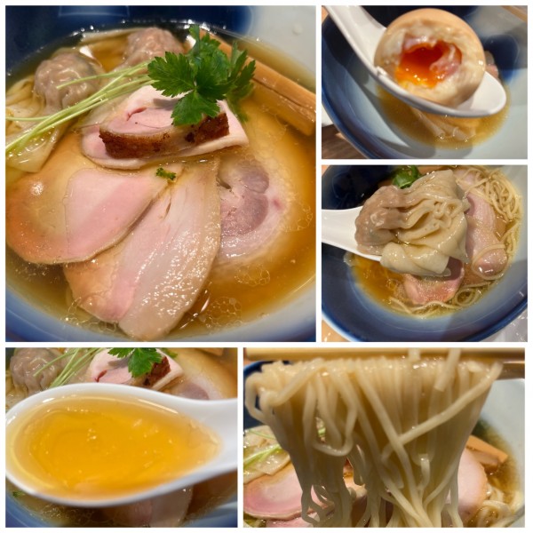 「【紫陽花】特製 白醤油らぁ麺 2000円」@ラーメンWalkerキッチンの写真