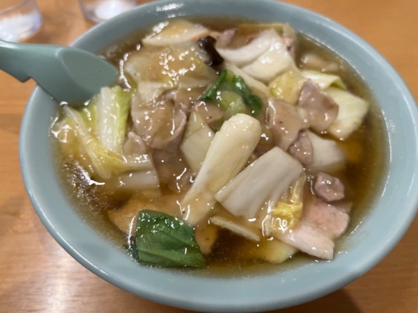 「肉そば」@中華料理 味元の写真