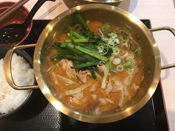 「もつ鍋らーめん」@ゆで太郎 川越上寺山店の写真