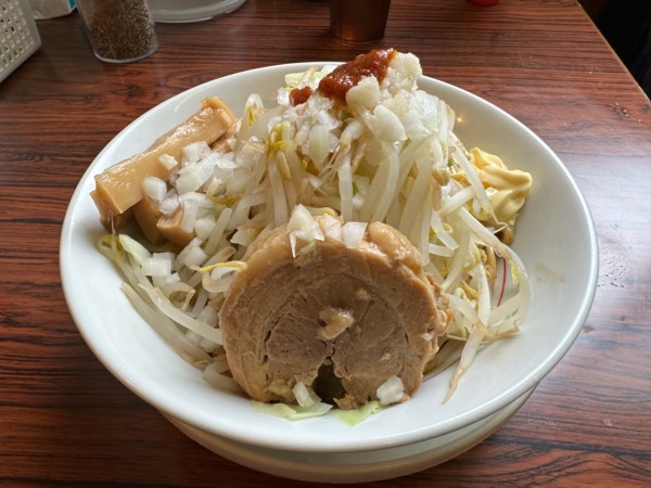 「まぜそば」@麺屋 狼の写真