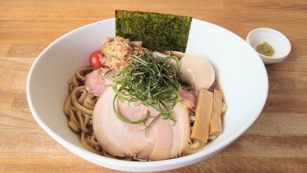 「【限定】冷し醤 和風まぜSOBA+味玉」@湖麺屋 Reel Cafeの写真