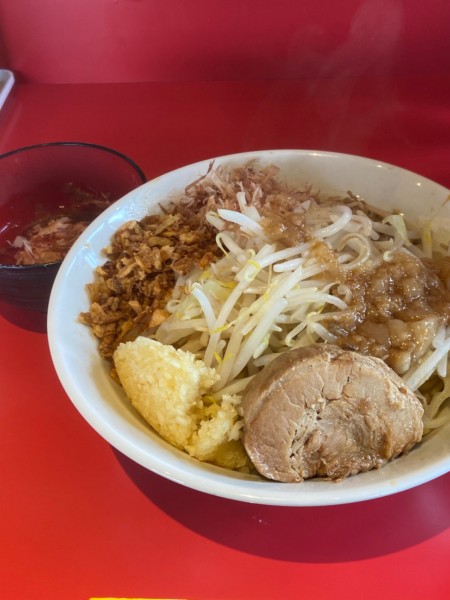 「油そば＋節玉」@ボディブローの写真