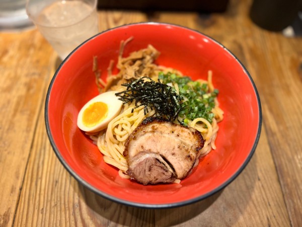 「カラアブラ(辛味油そば)  並盛 960円」@麺屋 政宗の写真