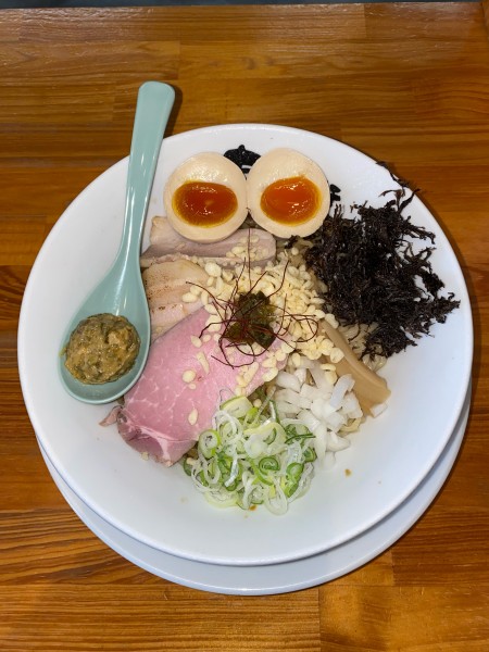 「ししとう風味の冷やしまぜそばスペシャル大盛ハラペーニョペースト¥」@ニボチャチャ！！ラーメン あらき軒の写真