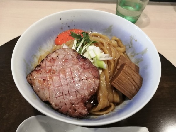 「あぶらそば　こってり鶏油　　1100円」@手打麺祭 かめ囲の写真