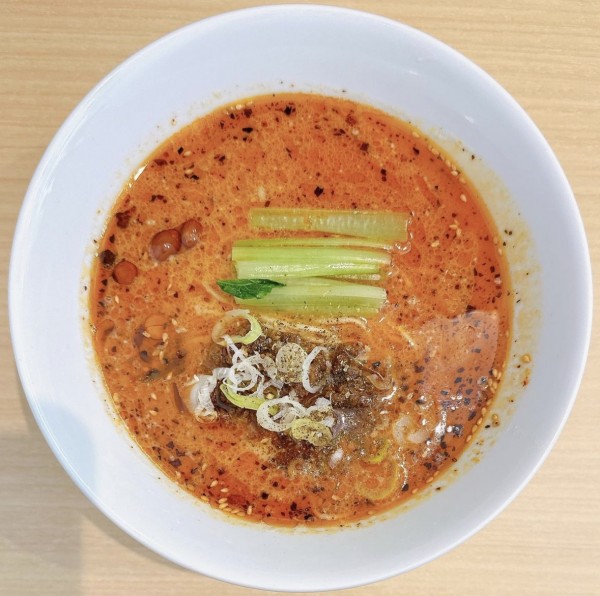 「汁あり担担麺 濃厚」@担担麺専門店 微風の写真