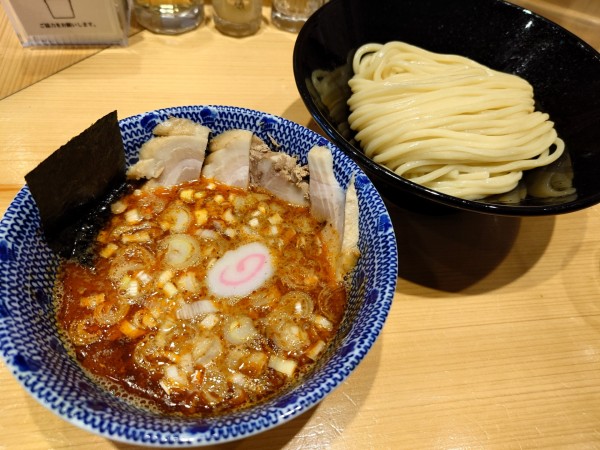 「辛つけめんチャーシュー(1250円)」@頑者の写真
