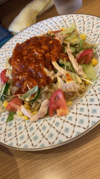 「バンバンジー冷麺(夏季限定)」@坦々麺 四川の写真