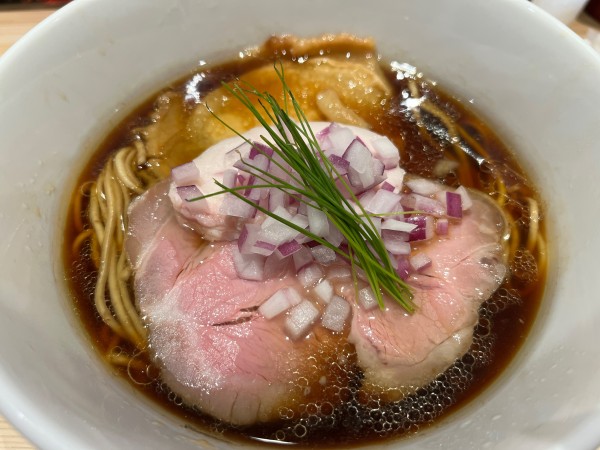 「青森拉麺（黒）」@拉麺·餃子 花秀の写真