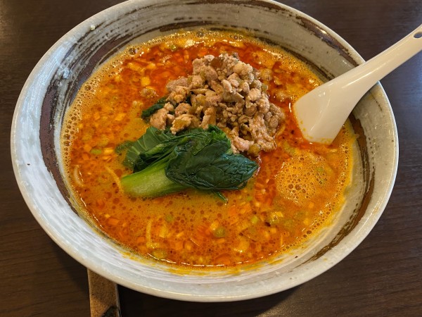 「名物坦々麺ランチ1,200円」@中国料理 桜花亭の写真