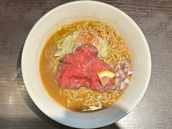 「★＜恒例月1限定＞プレミアムオマール海老牛出汁味噌らぁめん🍜¥1」@麺処 夏海の写真