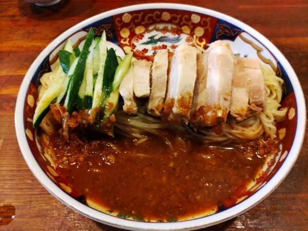 「だあろうりゃんめん+サービスライス」@支那麺 はしご 銀座八丁目店の写真