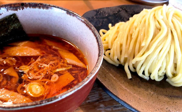 「辛味ダブル」@つけ麺屋 やすべえ 高田馬場店の写真