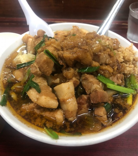 「スタ満そばセット 具増し 1020+280円」@元祖スタミナ満点らーめん すず鬼の写真