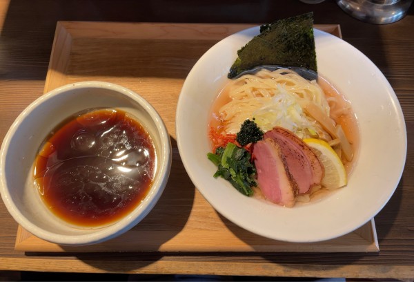 「鴨出汁手揉み昆布水つけ蕎麦(醤油)」@鴨出汁中華蕎麦 麺屋yoshikiの写真