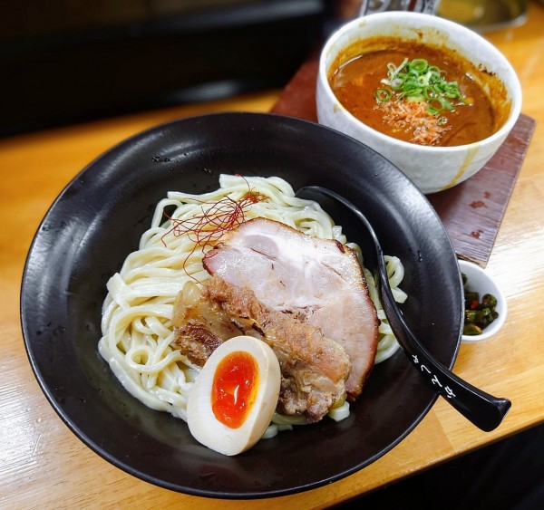 「濃厚！えび味噌󠄀つけ麺【限定】」@麺屋 白神の写真