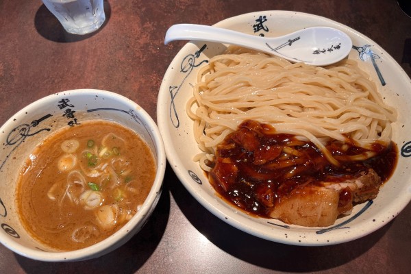 「濃厚黒つけ麺　大盛」@麺屋武蔵 武骨外伝の写真