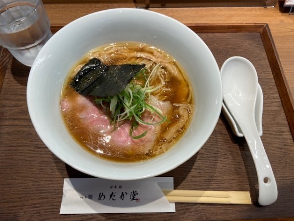 「熟麹もろみ醤油らぁめん」@日本橋 らぁ麺 めだか堂の写真