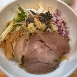 特製醤油MAZESOBA(スープ付き)950円