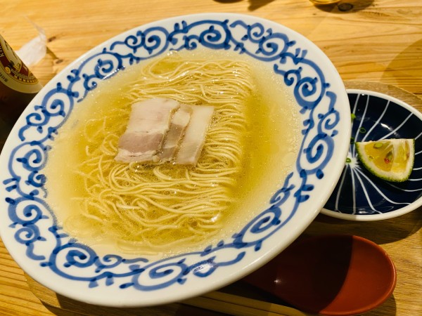 「豚そば 800円」@豚そば 月や 本店の写真