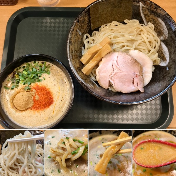 「濃厚辛つけ麺　1050円」@ゑぞ食堂の写真