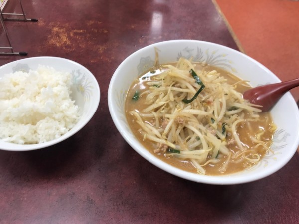 「味噌ラーメン セット」@珍來 草加バイパス店の写真