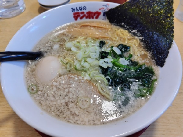 「【限定】塩とんこつ」@テンホウ 松本渚店の写真