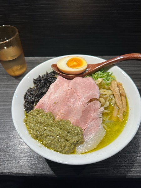 「牡蠣塩そば」@中華蕎麦 無冠の写真