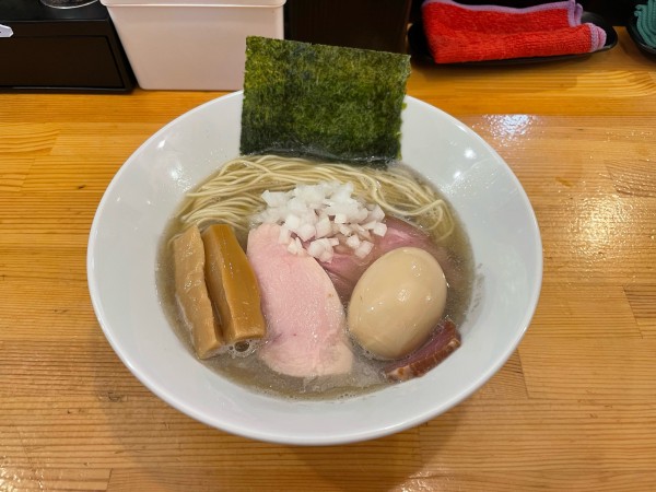 「煮干しらーめん（塩）」@煮干らーめん 川むらの写真