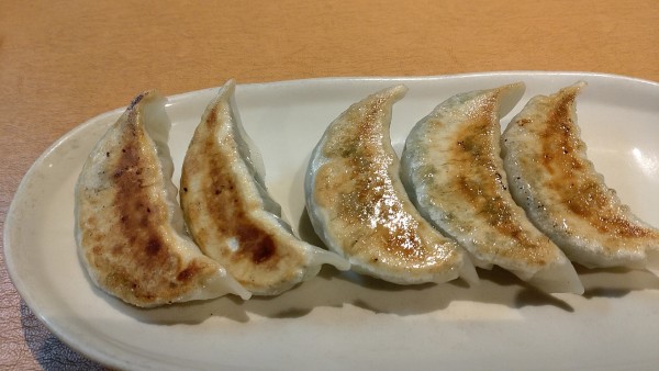 「弓豚ニラ餃子　550円」@中華そば 光明軒の写真