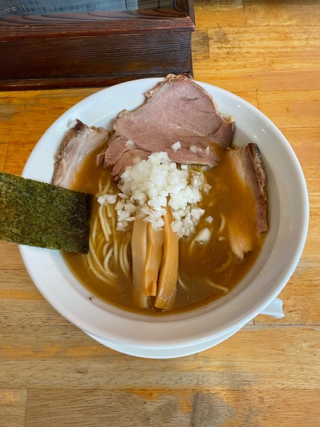 「煮干そば　並(790円)」@煮干そば とみ田の写真